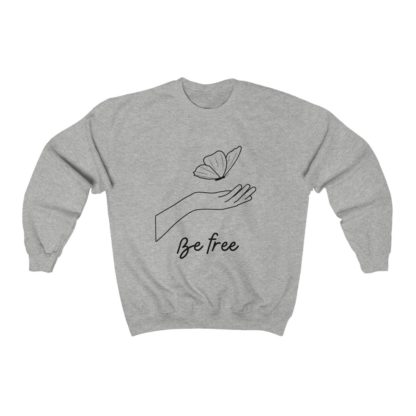 Be Free Crewneck Sweatshirt - Image 6