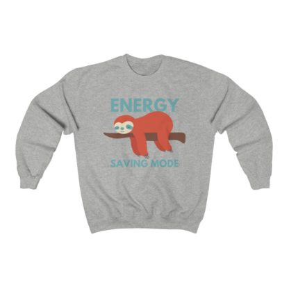 Energy Saving Mode Crewneck Sweatshirt - Image 3