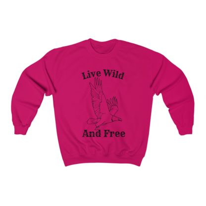 Live Wild And Free Crewneck Sweatshirt - Image 11