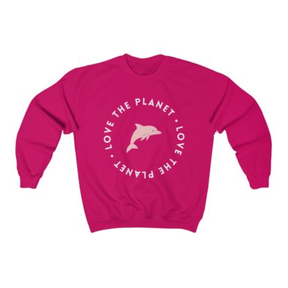 Love The Planet Dolphin Crewneck Sweatshirt - Image 11