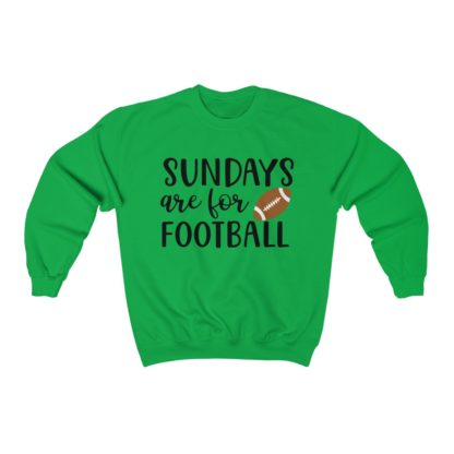 Sundays Are For Football Crewneck Sweatshirt - Image 5