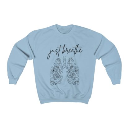 Just Breathe Crewneck Sweatshirt - Image 8