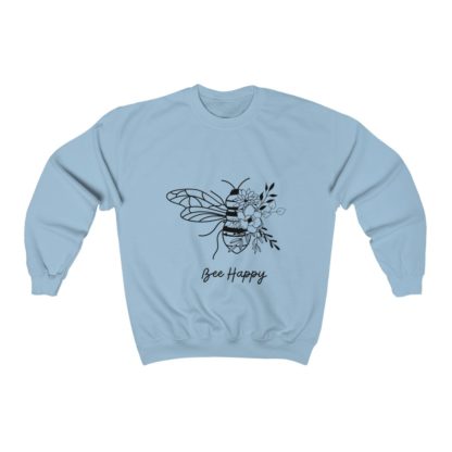 Bee Happy Crewneck Sweatshirt - Image 8