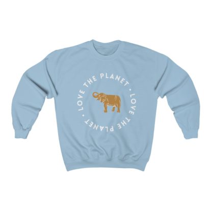 Love The Planet Elephant Crewneck Sweatshirt - Image 6