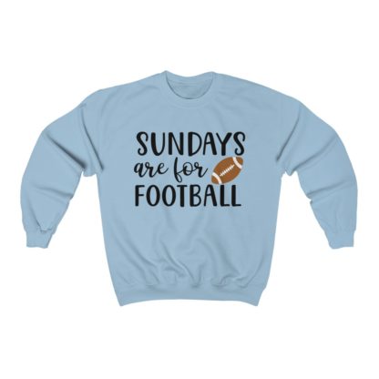 Sundays Are For Football Crewneck Sweatshirt - Image 6