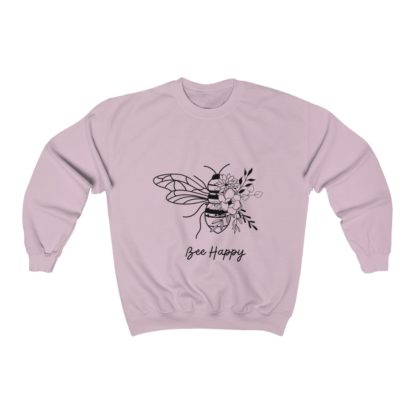 Bee Happy Crewneck Sweatshirt