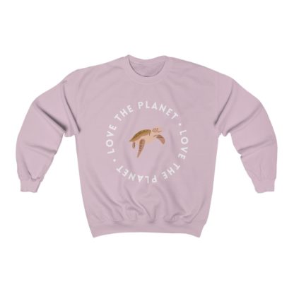 Love The Planet Turtle Crewneck Sweatshirt - Image 9