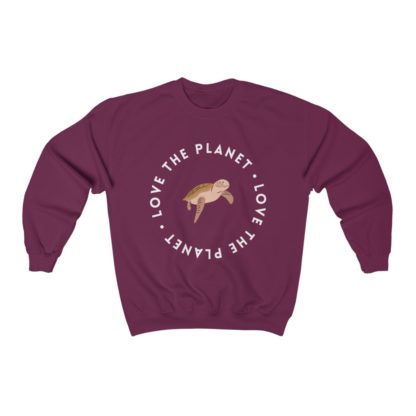 Love The Planet Turtle Crewneck Sweatshirt - Image 11