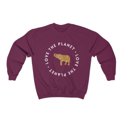 Love The Planet Elephant Crewneck Sweatshirt - Image 11