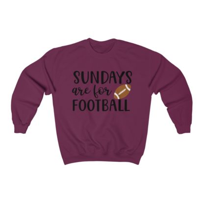 Sundays Are For Football Crewneck Sweatshirt - Image 11