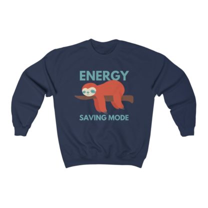 Energy Saving Mode Crewneck Sweatshirt - Image 8