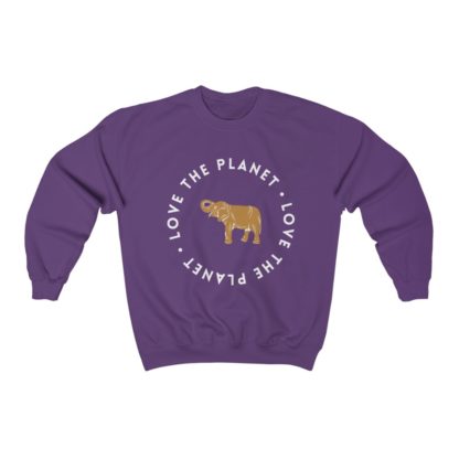 Love The Planet Elephant Crewneck Sweatshirt - Image 8