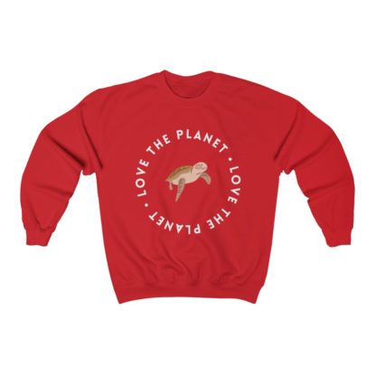 Love The Planet Turtle Crewneck Sweatshirt - Image 12