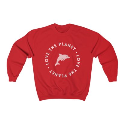 Love The Planet Dolphin Crewneck Sweatshirt - Image 12