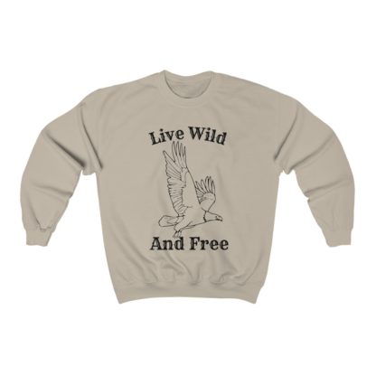 Live Wild And Free Crewneck Sweatshirt - Image 3