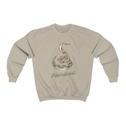 Feminist Snake Crewneck Sweatshirt - Image 3