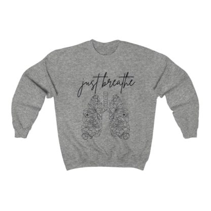 Just Breathe Crewneck Sweatshirt - Image 3