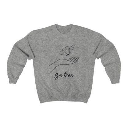 Be Free Crewneck Sweatshirt - Image 4