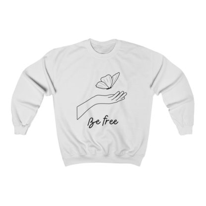 Be Free Crewneck Sweatshirt - Image 2