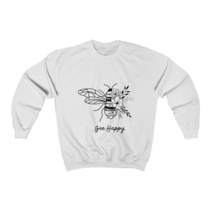 Bee Happy Crewneck Sweatshirt - Image 2