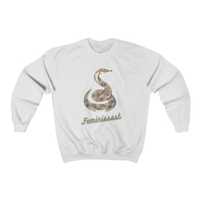 Feminist Snake Crewneck Sweatshirt - Image 2