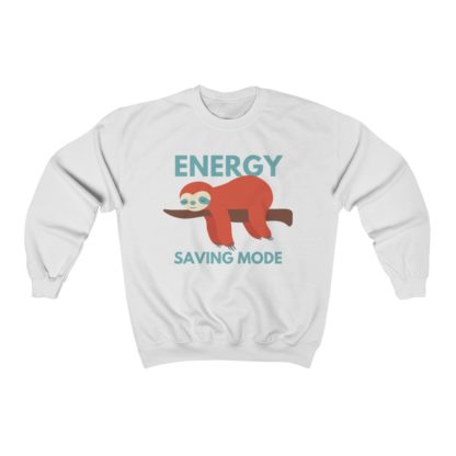 Energy Saving Mode Crewneck Sweatshirt