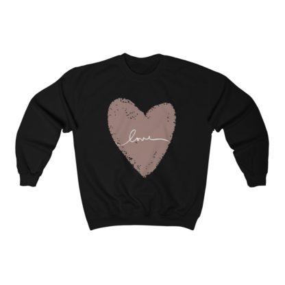 Cute Love Heart Crewneck Sweatshirt - Image 3