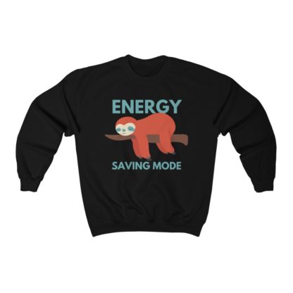 Energy Saving Mode Crewneck Sweatshirt - Image 2