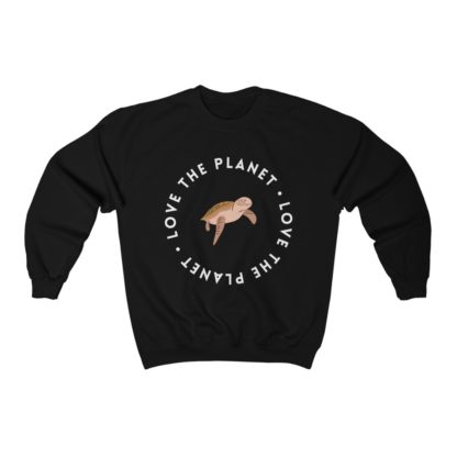 Love The Planet Turtle Crewneck Sweatshirt