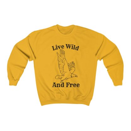 Live Wild And Free Crewneck Sweatshirt - Image 5