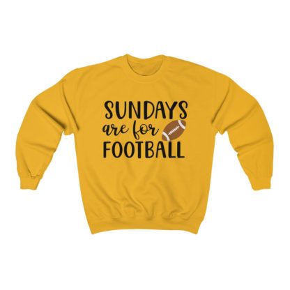 Sundays Are For Football Crewneck Sweatshirt - Image 3