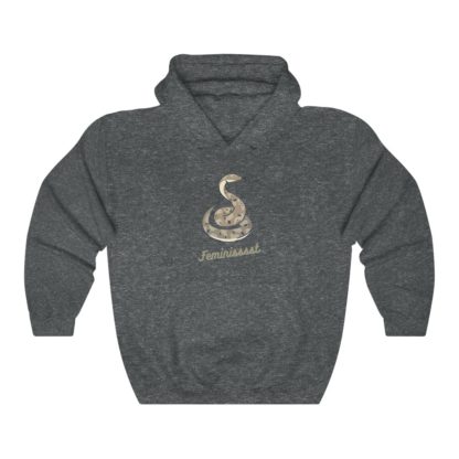 Feminist Snake Hooded Sweatshirt - Image 6