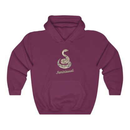 Feminist Snake Hooded Sweatshirt - Image 11