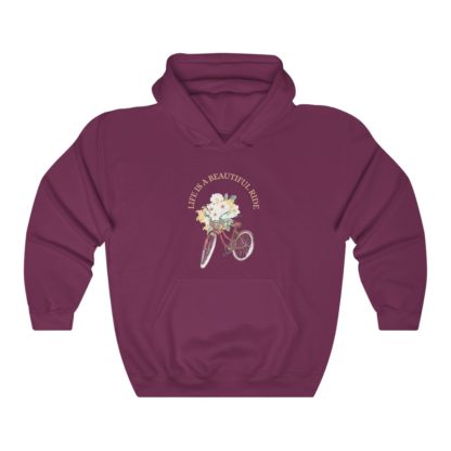 Life is a Beautiful Ride Hooded Sweatshirt - Image 11