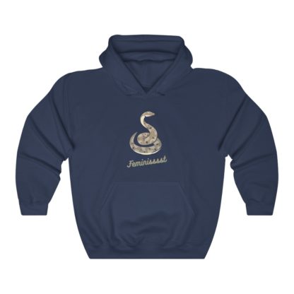 Feminist Snake Hooded Sweatshirt - Image 10