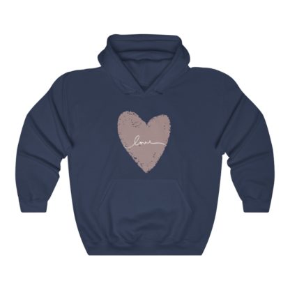 Cute Love Heart Hooded Sweatshirt - Image 9