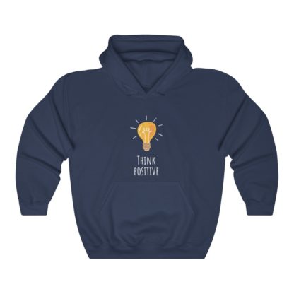 Think Positive Hooded Sweatshirt - Image 10