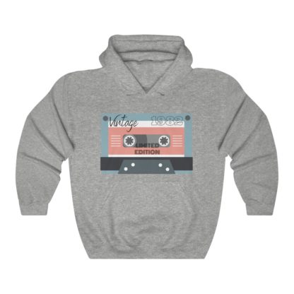 Vintage Tape Hooded Sweatshirt - Image 4