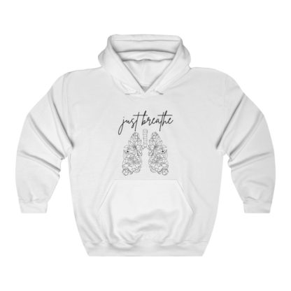 Just Breathe Hooded Sweatshirt - Image 2