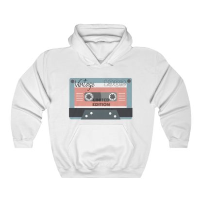 Vintage Tape Hooded Sweatshirt - Image 2