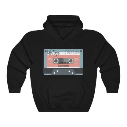 Vintage Tape Hooded Sweatshirt - Image 3