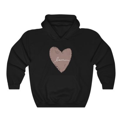 Cute Love Heart Hooded Sweatshirt - Image 3