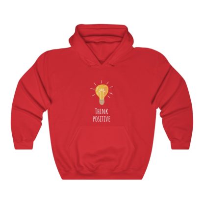 Think Positive Hooded Sweatshirt - Image 12