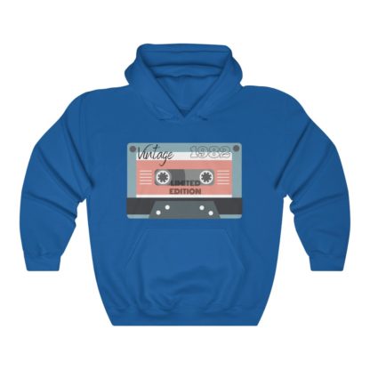 Vintage Tape Hooded Sweatshirt - Image 8