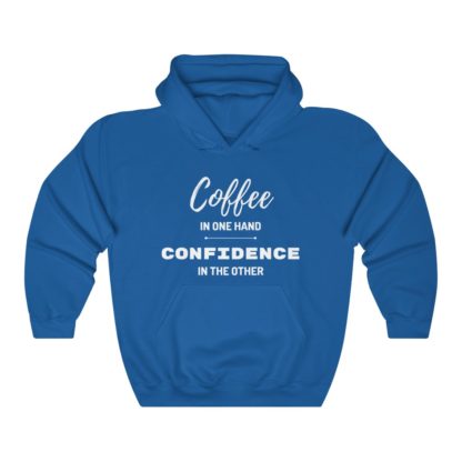 Coffee and Confidence Hooded Sweatshirt - Image 5