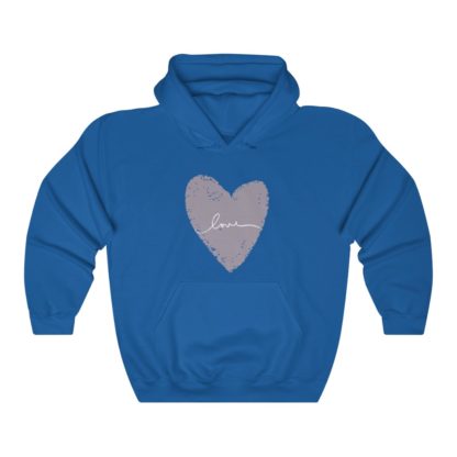 Cute Love Heart Hooded Sweatshirt - Image 7