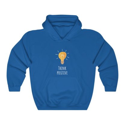 Think Positive Hooded Sweatshirt - Image 8