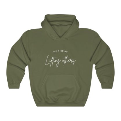 We Rise By Lifting Others Hooded Sweatshirt - Image 4