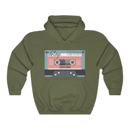 Vintage Tape Hooded Sweatshirt - Image 5