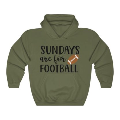 Sundays Are For Football Hooded Sweatshirt - Image 3